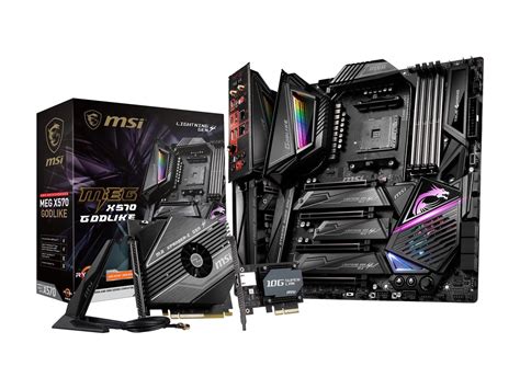 MSI MEG X570 GODLIKE AM4 Extended ATX AMD Motherboard Newegg