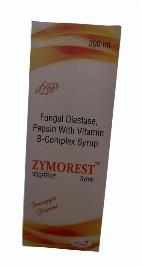 Fungal Diastase Pepsin Syrup With Vitamin B Complex Syrup Ml At