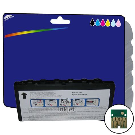 1x Multi Colour Chipped Compatible Non Original Printer Ink Cartridge For Epson Picturemate