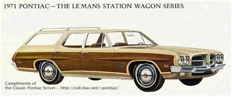 1971 Pontiac LeMans station wagon