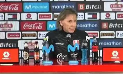 Ricardo Gareca y su tenso momento con periodista que cuestionó opciones