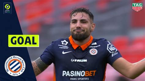 Goal Andy DELORT 82 MHSC STADE BRESTOIS 29 MONTPELLIER HÉRAULT