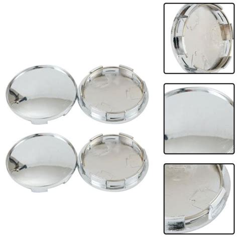 X Wheel Center Hub Cap Universal Chrome Car Cap Cover Kit Accessory