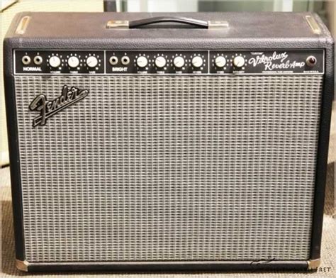 Fender Custom Vibrolux Reverb Black The Twelfth Fret