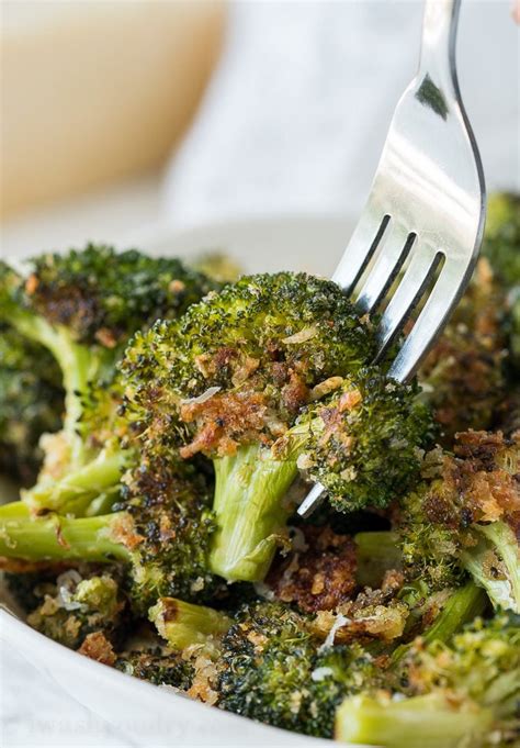 Parmesan Roasted Broccoli - I Wash You Dry