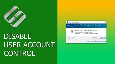 How To Disable User Account Control Uac In Windows 10 🎛️🚫👪 Youtube