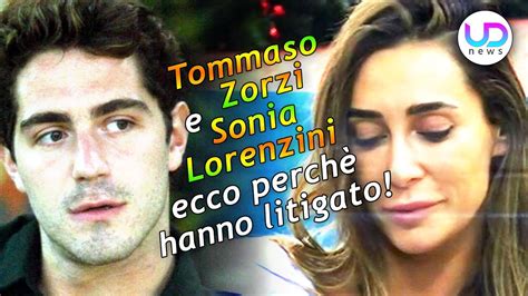 GF Vip Ecco Perché Tommaso Zorzi e Sonia Lorenzini Hanno Litigato