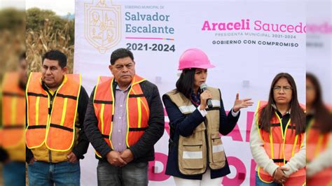 Araceli Saucedo Reyes Da Arranque De Obra Del Libramiento Alterno De