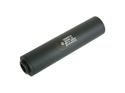 Madbull Gemtech Blackside Mock Suppressor Black