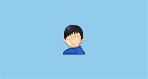 🤦🏻‍♂️ Man Facepalming Light Skin Tone Emoji On Samsung One Ui 5 0