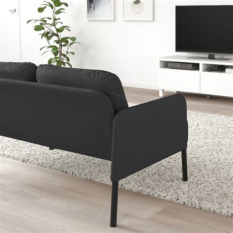 Glostad Sofá 2 Lugares Knisa Cinz Esc Ikea