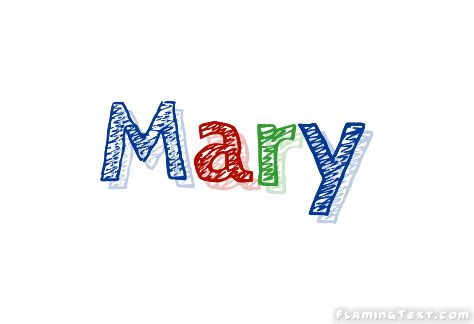 Mary Logo | Free Name Design Tool from Flaming Text