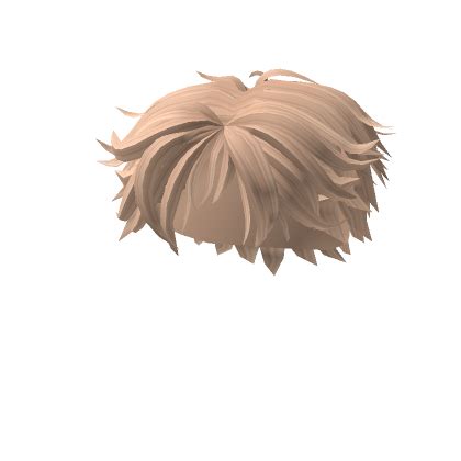 Messy Wavy Middle Part Blonde Hair Roblox