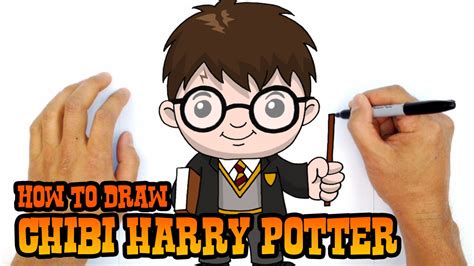 How To Draw Harry Potter Cartooning Club Tutorial YouTube