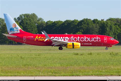 D ATUH TUIfly Boeing 737 8K5 WL Photo By Severin Hackenberger ID