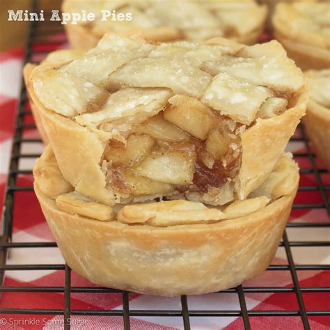 Mini Apple Pies Sprinkle Some Sugar