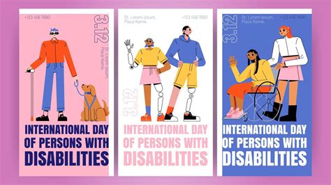 International Day Of Persons With Disabilities Vector Art At