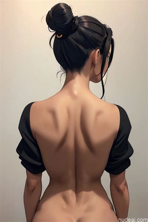 Milf Hair Bun Back View Black Porn Pics Nude Ai Nudeai