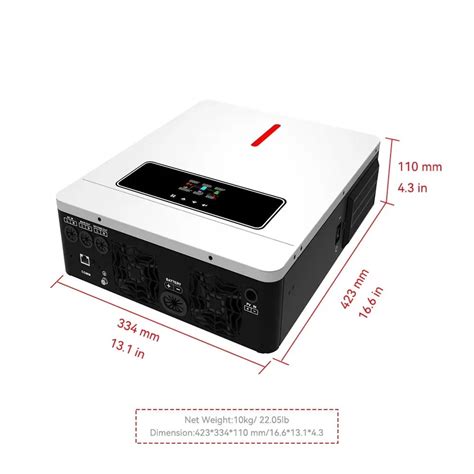 Hars 3600w 24vdc 120a Pure Sine Wave With Mppt On Off Grid Hybrid