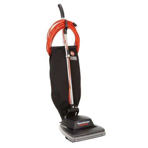 Hoover Commercial Hushtone 13 In Hard Bagged Upright Vacuum Cleaner With Intellibelt Ch54113