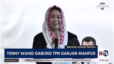 Yenny Wahid Resmi Dukung Ganjar Mahfud Di Pilpres 2024 Youtube