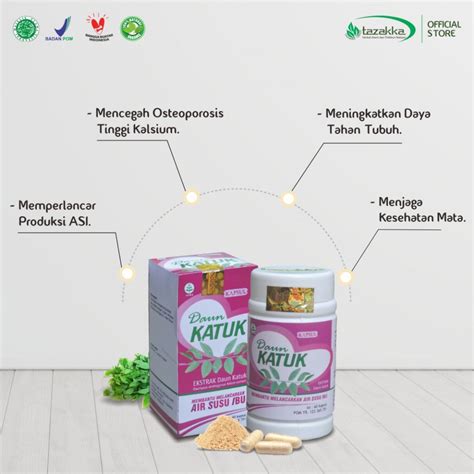 Jual Ekstrak Daun Katuk Original Asi Booster Yang Bagus Dari Tazakka