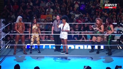 Alba Fyre Dawn Vs Bianca Belair Cargill Titulos Parejas Parte 1