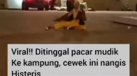 Viral Pacar Mudik Wanita Ini Nangis Histeris Di Pelabuhan