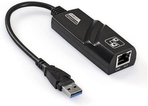 Adaptador De Rede Conversor Usb 30 Para Rj45 101001000 Gigabit