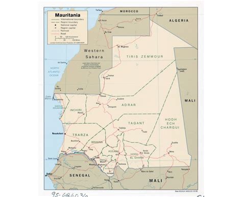 Maps Of Mauritania Collection Of Maps Of Mauritania Africa