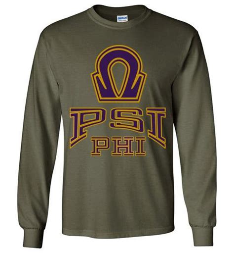 Omega Psi Phi Long Sleeve T Shirt Ed 4 Etsy