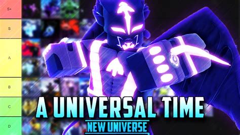 A Universal Time Rarity Tier List OBTAINABLE And UNOBTAINABLE Combined