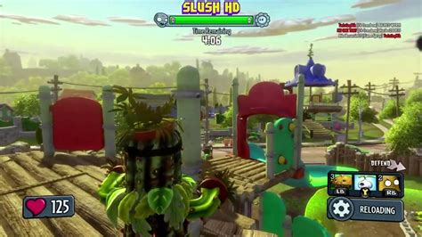 Plants Vs Zombies Garden Warfare Camo Cactus Gameplay YouTube