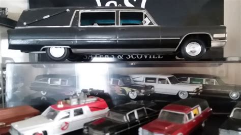 Toy And Model Cadillac Ambulance And Cadillac Hearse Collection Youtube