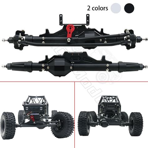 Cnc Diamond Shaped Aluminum Complete Front Rear Axle For Rc