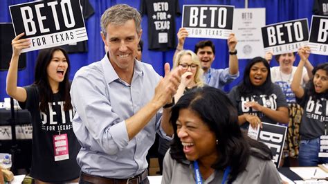 Texas Gubernatorial Challenger Beto Orourke Delivers Comments From The