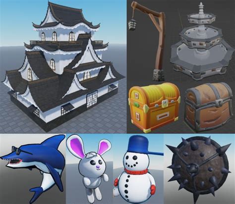 Model 3d Assets Or Make Buildings For Your Roblox Game Or Create Ugc Items By Awesomah Fiverr