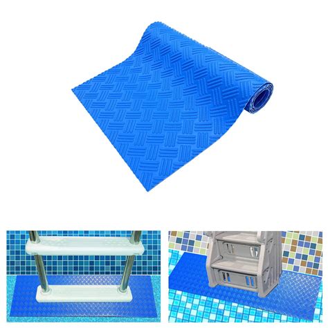 Sdjma Swimming Pool Ladder Mat 36 Inch X 9 Inch Protective Pool