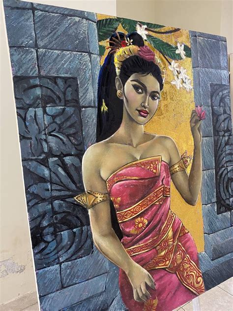 Balinese Bride Painting By Mohammed Harahap Saatchi Art