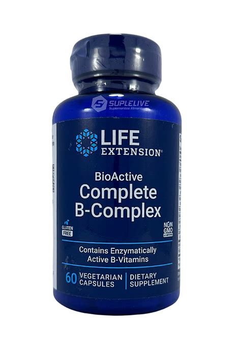 Life Extension Complexo B Bioativo C Psulas Suplelive