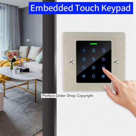 IP68 Waterproof RFID Card Password Embedded Door Access Control Keypad