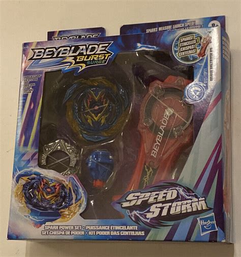 Beyblade Burst Surge Speedstorm Spark Power Set Includes Top And