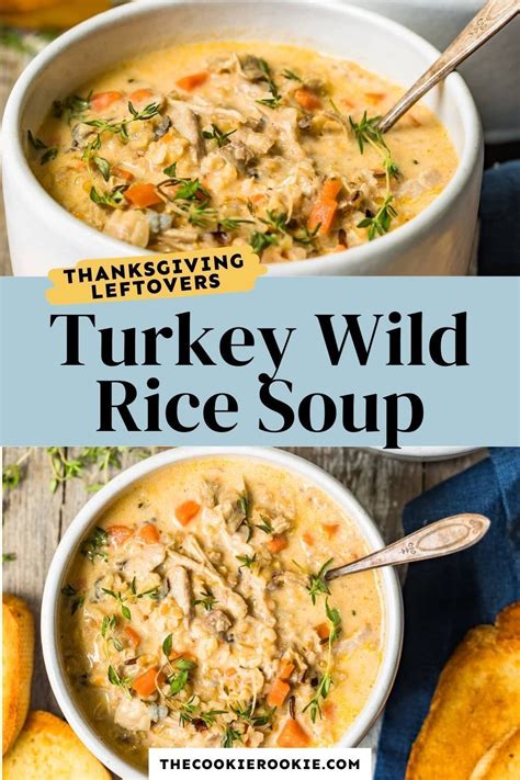 Leftover Turkey Wild Rice Soup Artofit