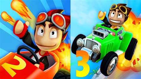 Beach Buggy Racing 2 Vs Beach Buggy Racing 3 Bb Racing 2 Vs Bb Racing 3 Youtube