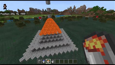 Tutorial How To Make A Lava Cast In Minecraft Tutorial How To Build