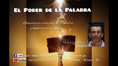 Iglesia Cristiana Oasis De Fe Acoyapa Evang Adonay Brais Vallejos