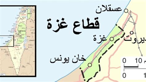 أين تقع غزة في فلسطين Map Map Screenshot