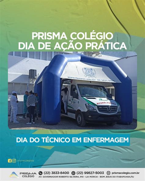 Curso Técnico em Enfermagem do Prisma Colégio promove dia de ação