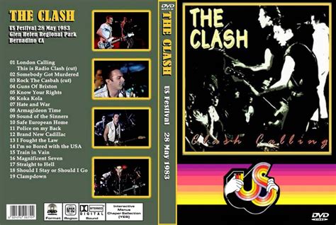 ESTANTE DO SOM THE CLASH US FESTIVAL 1983