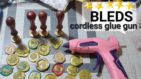 Craft With Me While I Review The Bleds Cordless Glue Gun While Making